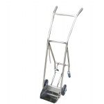 Oxygen bottle trolley