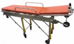 Emergency stretcher trolley